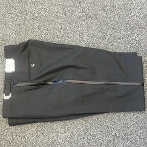 New Wool Slim Fit Adjustable Waist Tuxedo Pant size 30-32”